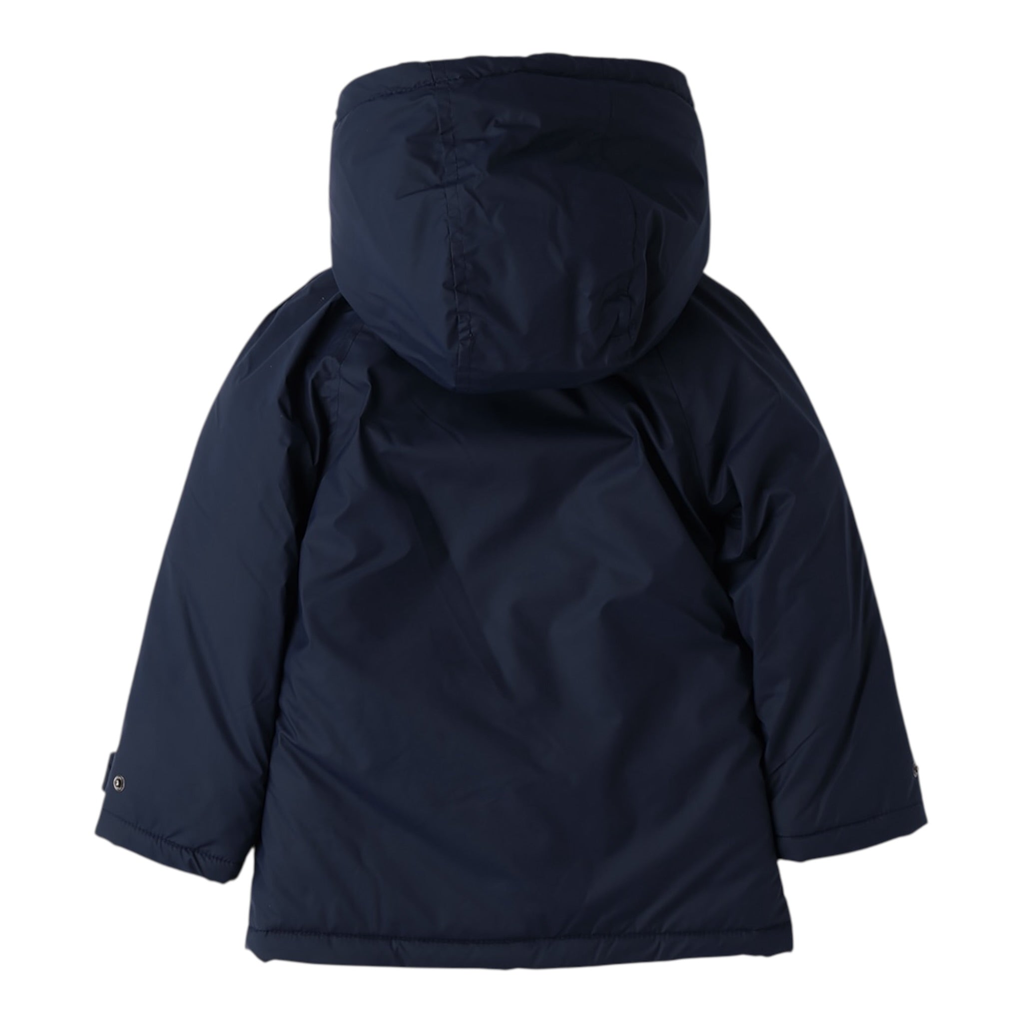 Sarabanda Giubbino tinta unita con Cappuccio Blu per Bambino 0F183 BLU SARABANDA 