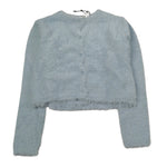 Sarabanda Cardigan tinta unita Azzurro per Neonata 0F335N AZZURRO SARABANDA 