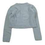 Sarabanda Cardigan tinta unita Azzurro per Neonata 0F335N AZZURRO SARABANDA 