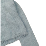 Sarabanda Cardigan tinta unita Azzurro per Neonata 0F335N AZZURRO SARABANDA 