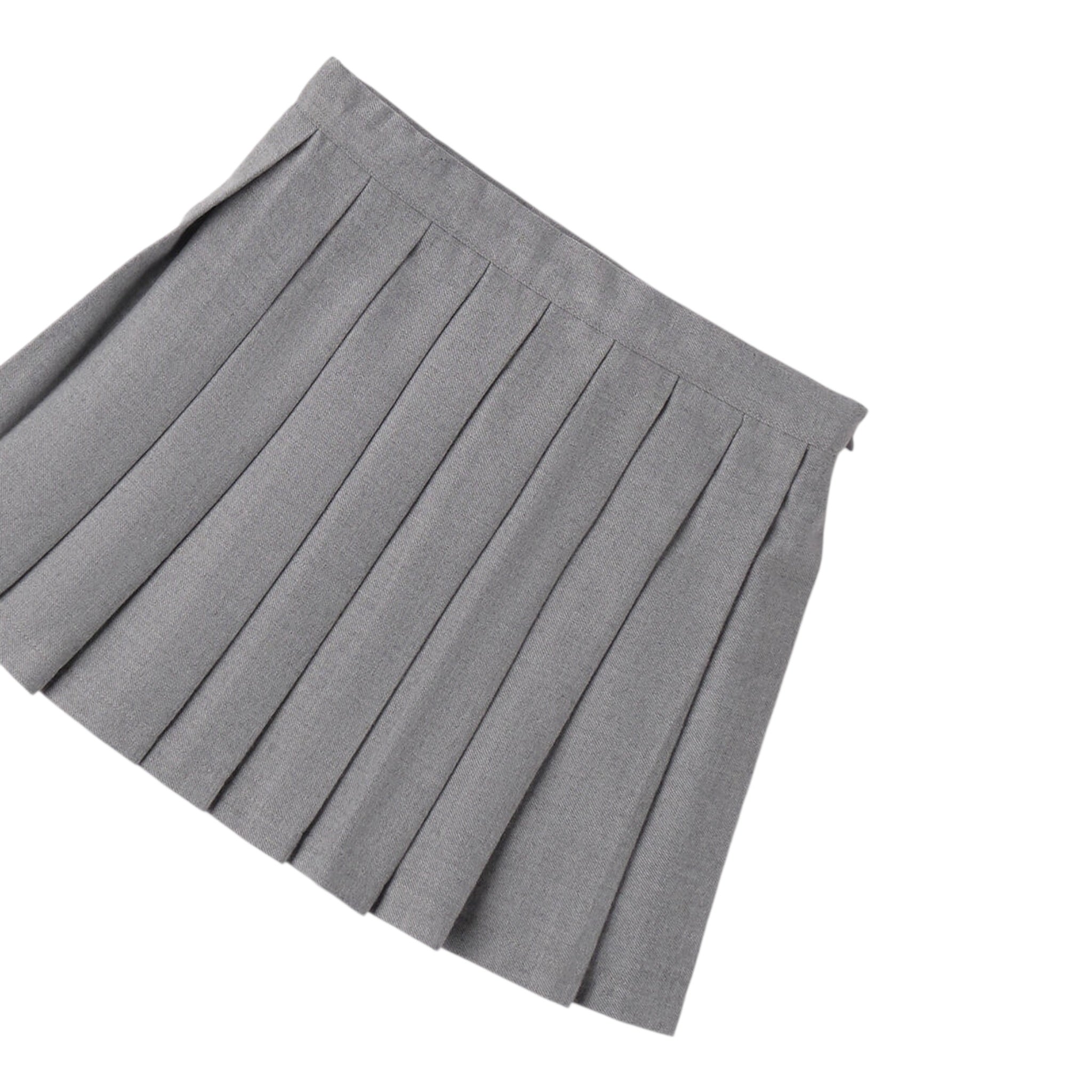 Sarabanda Gonna tinta unita Grigio per Bambina 0F349 GRIGIO SARABANDA 