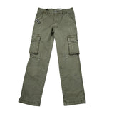 Sarabanda Pantalone tinta unita con Girovita Regolabile Verde per Bambino 0F688 VERDE SARABANDA 
