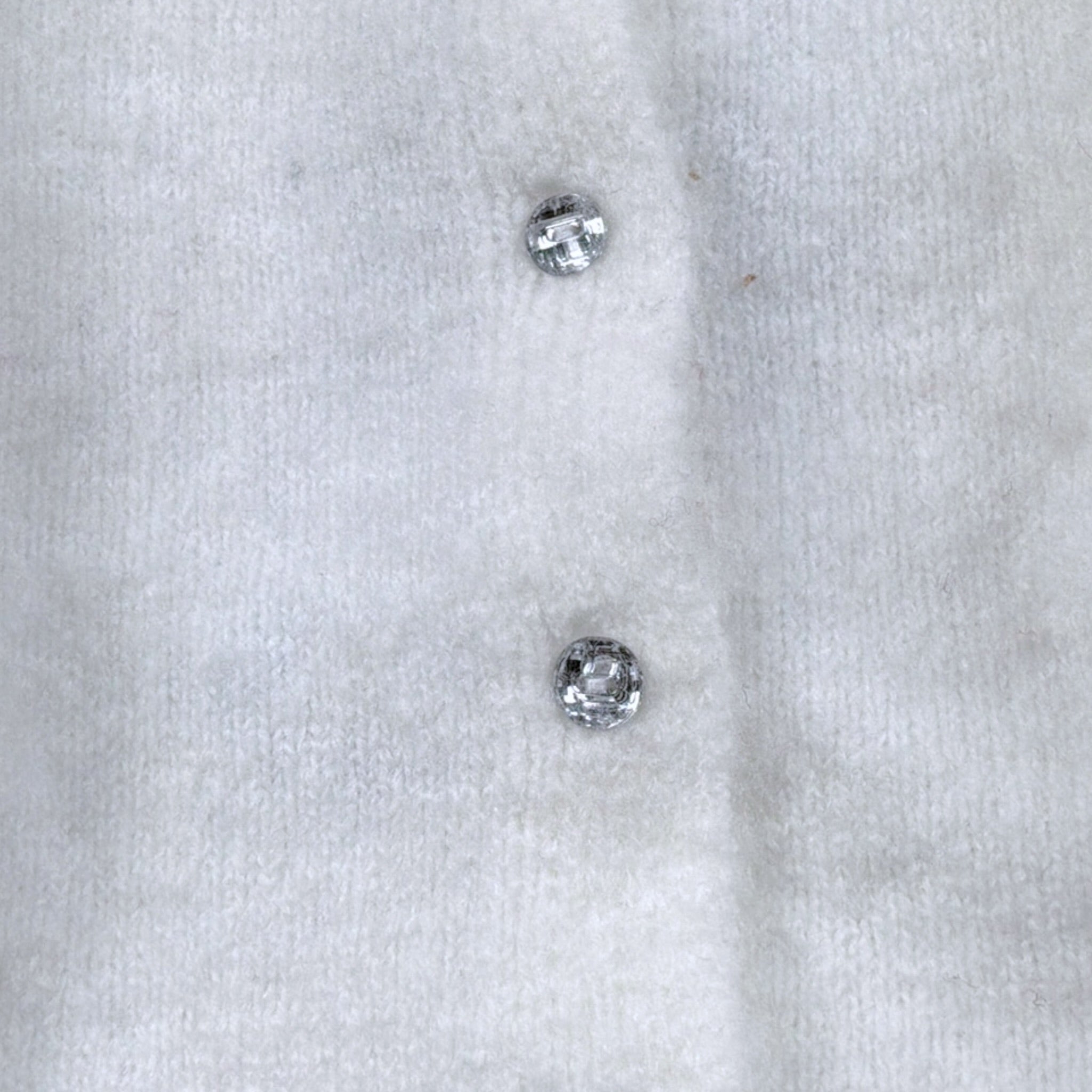 Sarabanda Cardigan tinta unita con Bottoni Bianco per Neonata 5240 BIANCO SARABANDA 