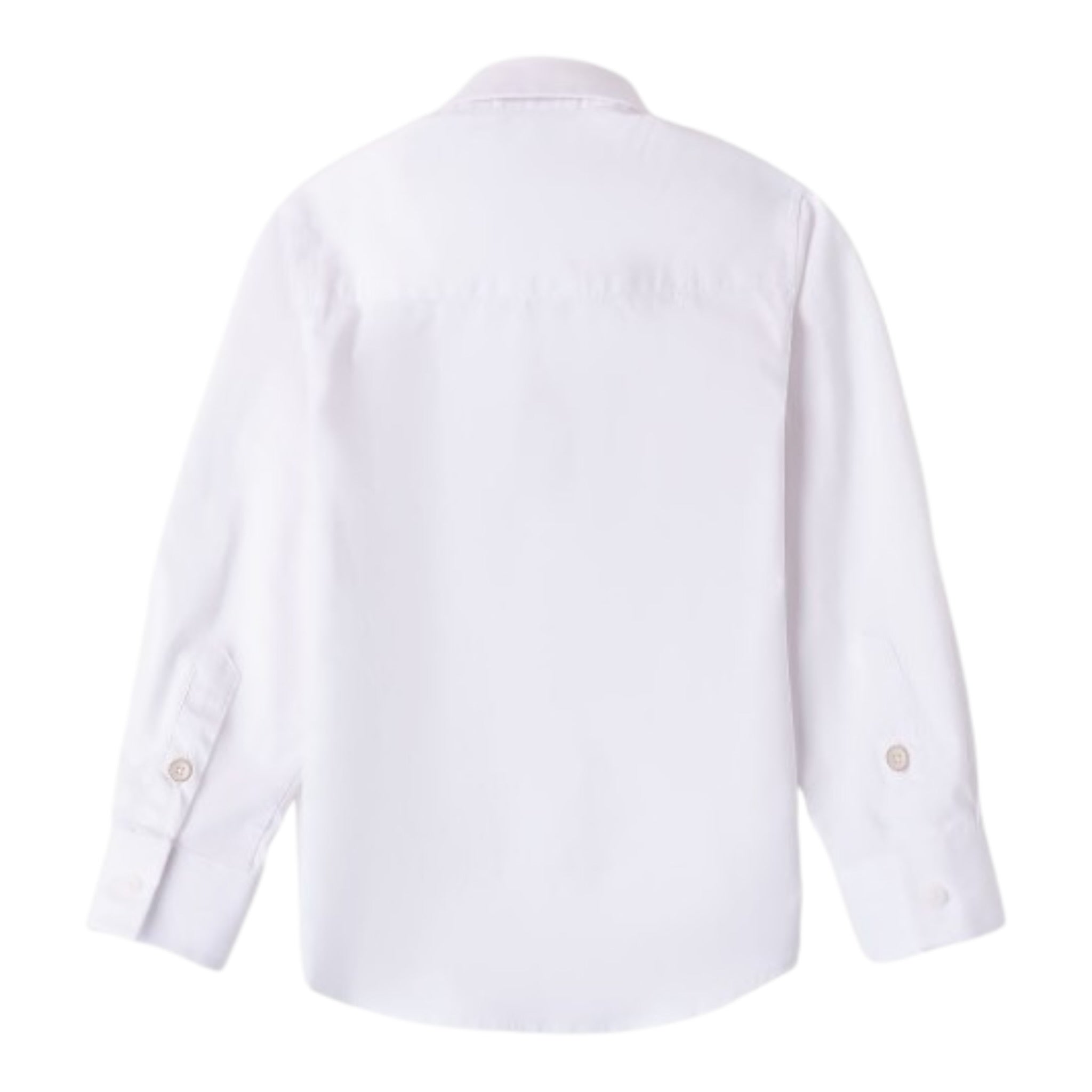 Sarabanda Camicia tinta unita Manica Lunga Bianco per Bambino 8000 BIANCO SARABANDA 