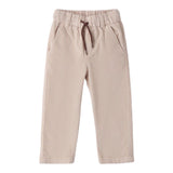 Sarabanda Pantalone tinta unita con Elastico In Vita Beige per Bambino F172 BEIGE SARABANDA 