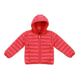Save The Duck Giubbino tinta unita con Zip E Cappuccio Rosso per Neonato I30003XG ROSSO SAVE THE DUCK 