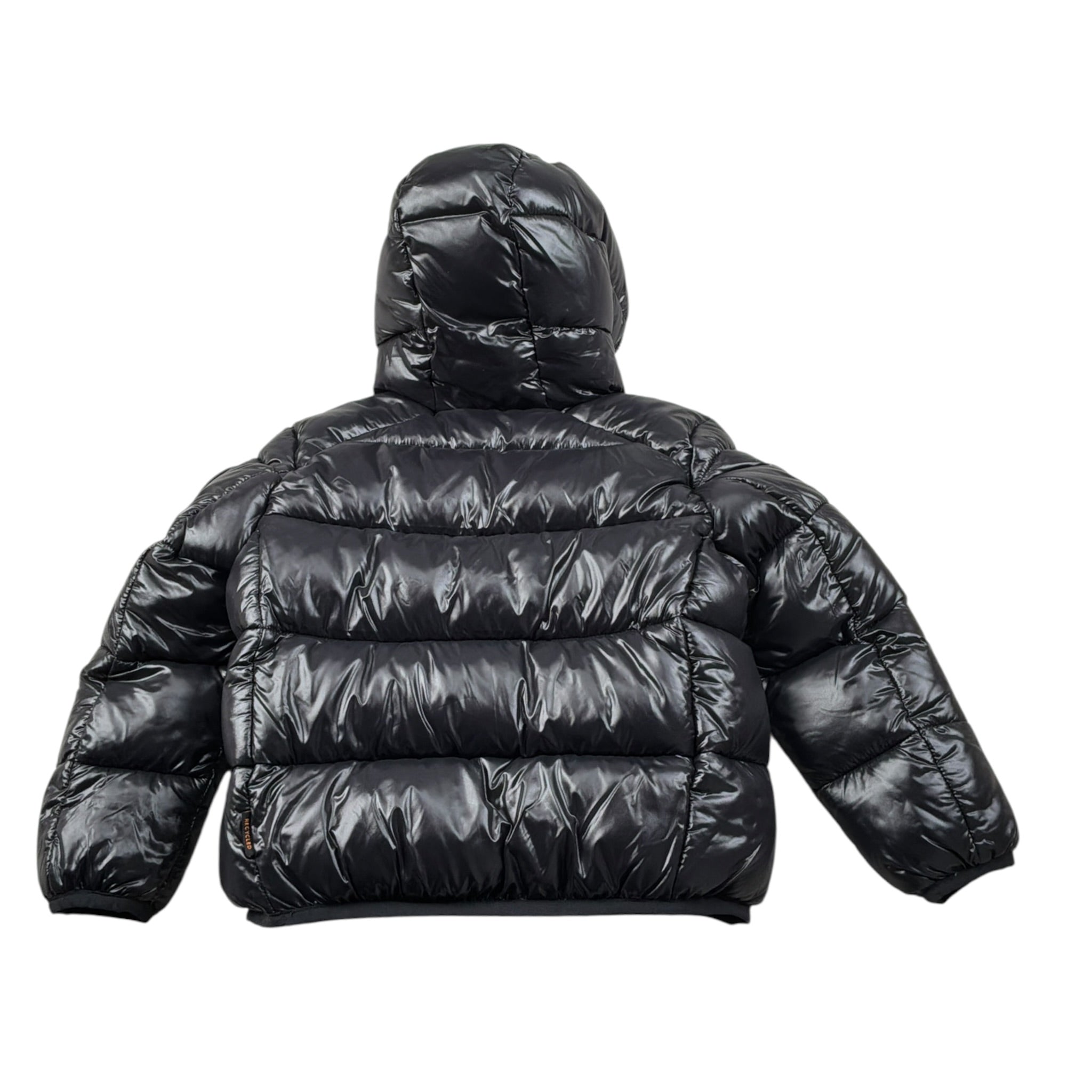 Save The Duck Giubbino tinta unita con Zip E Cappuccio Nero per Neonato J31280BXX NERO SAVE THE DUCK 