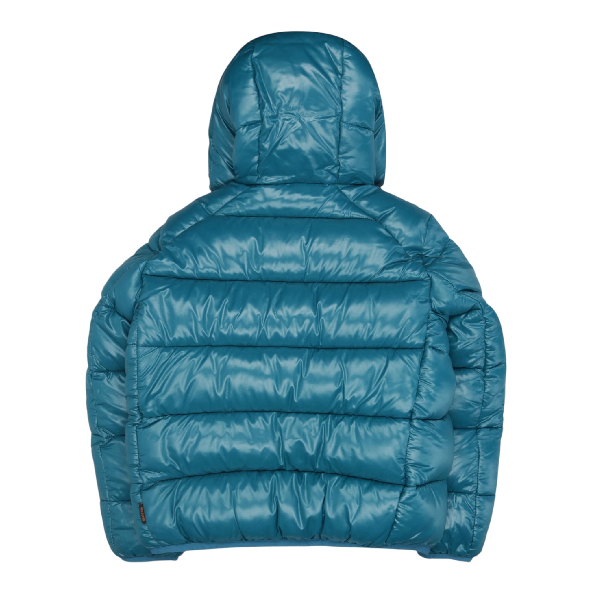 Save The Duck Giubbino tinta unita con Zip E Cappuccio Verde per Neonato J31280BXXX VERDE SAVE THE DUCK 