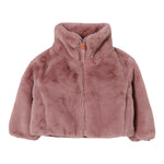 Save The Duck Giubbino Modello Crop con Pelliccia Reversibile Rosa per Bambina J31352G ROSA SAVE THE DUCK 
