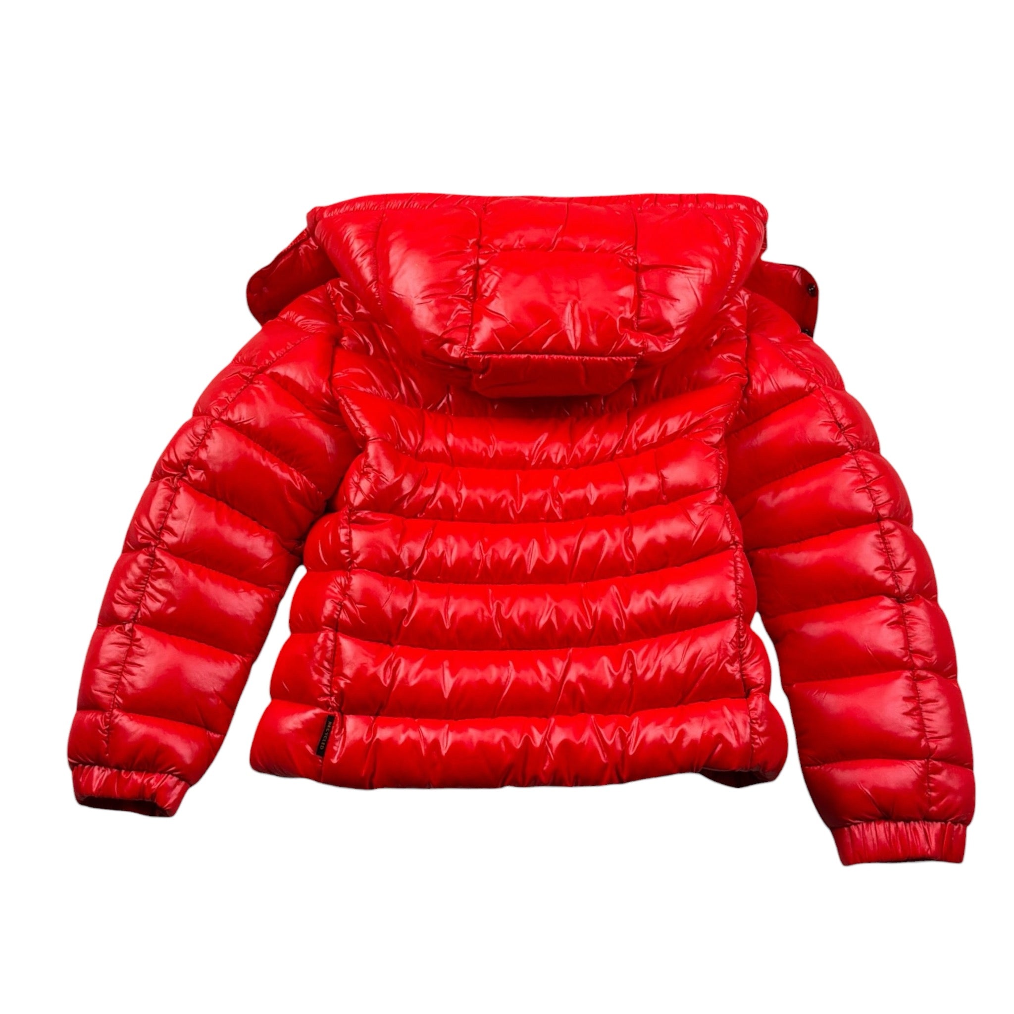 Save The Duck Giubbino tinta unita con Zip E Cappuccio Rosso per Neonato J31653BN ROSSO SAVE THE DUCK 