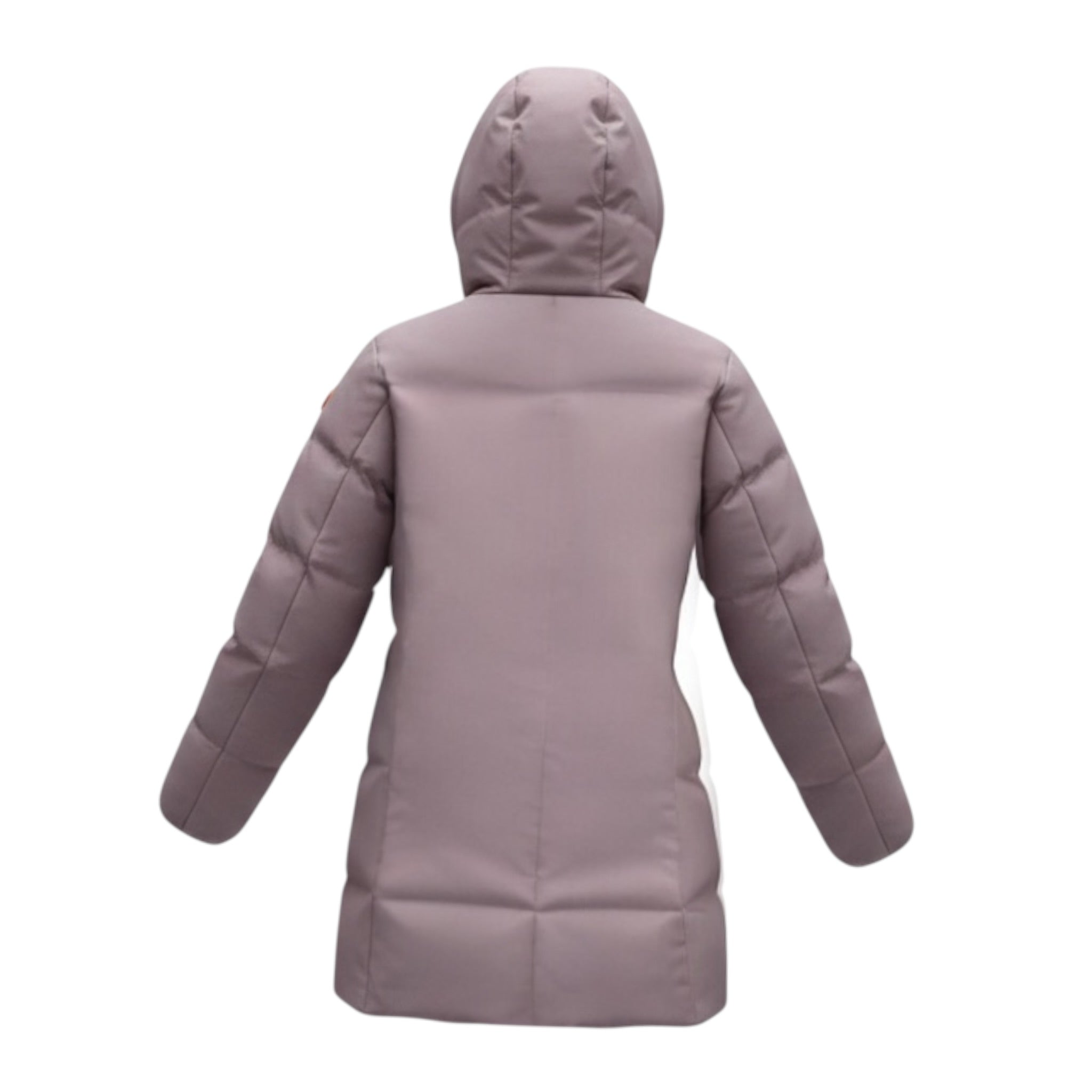 Save The Duck Giubbino tinta unita con Zip E Cappuccio Viola per Bambina J40060G VIOLA SAVE THE DUCK 