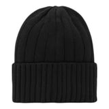 Save The Duck Cappello tinta unita con Logo Nero per Bambina JY1422U NERO SAVE THE DUCK 