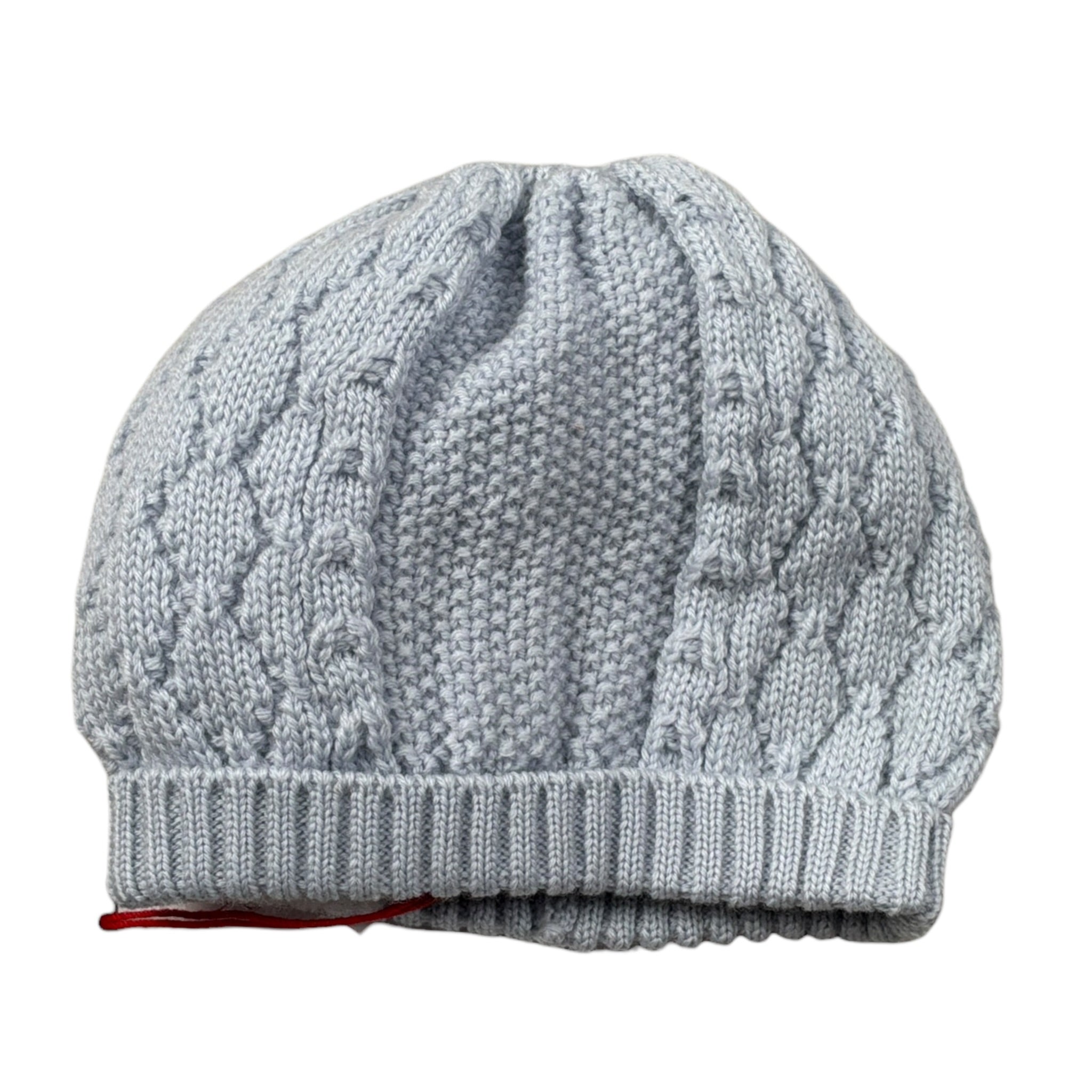 Scaldacuore Cappello tinta unita Azzurro per Neonato GR14 AZZURRO SCALDACUORE 