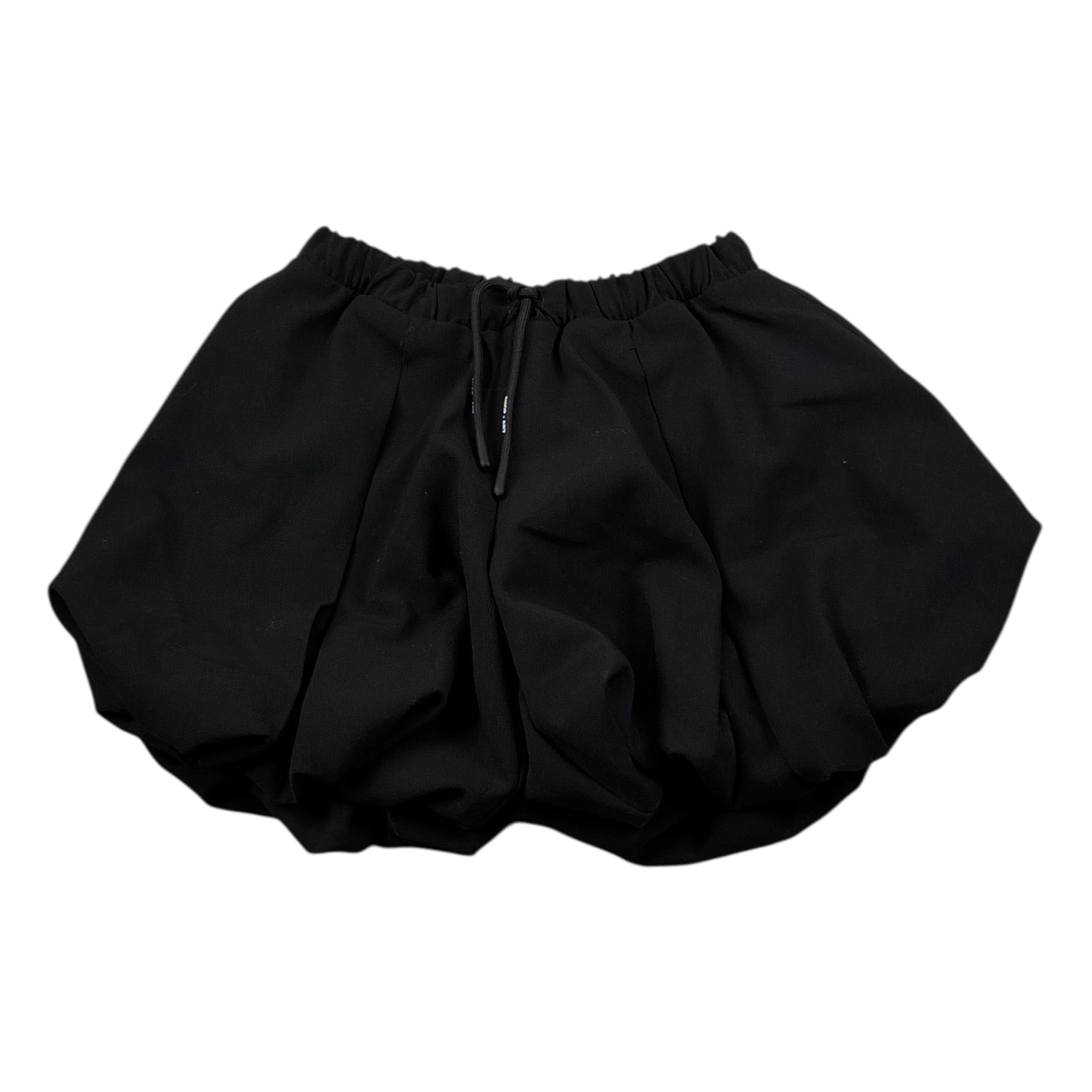 Shopart Short tinta unita Modello Palloncino Nero per Bambina SAJSH000599 NERO SHOPART 