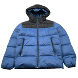 Siviglia Giubbino tinta unita con Cappuccio Blu per Bambino SVJJK16032 BLU SIVIGLIA 