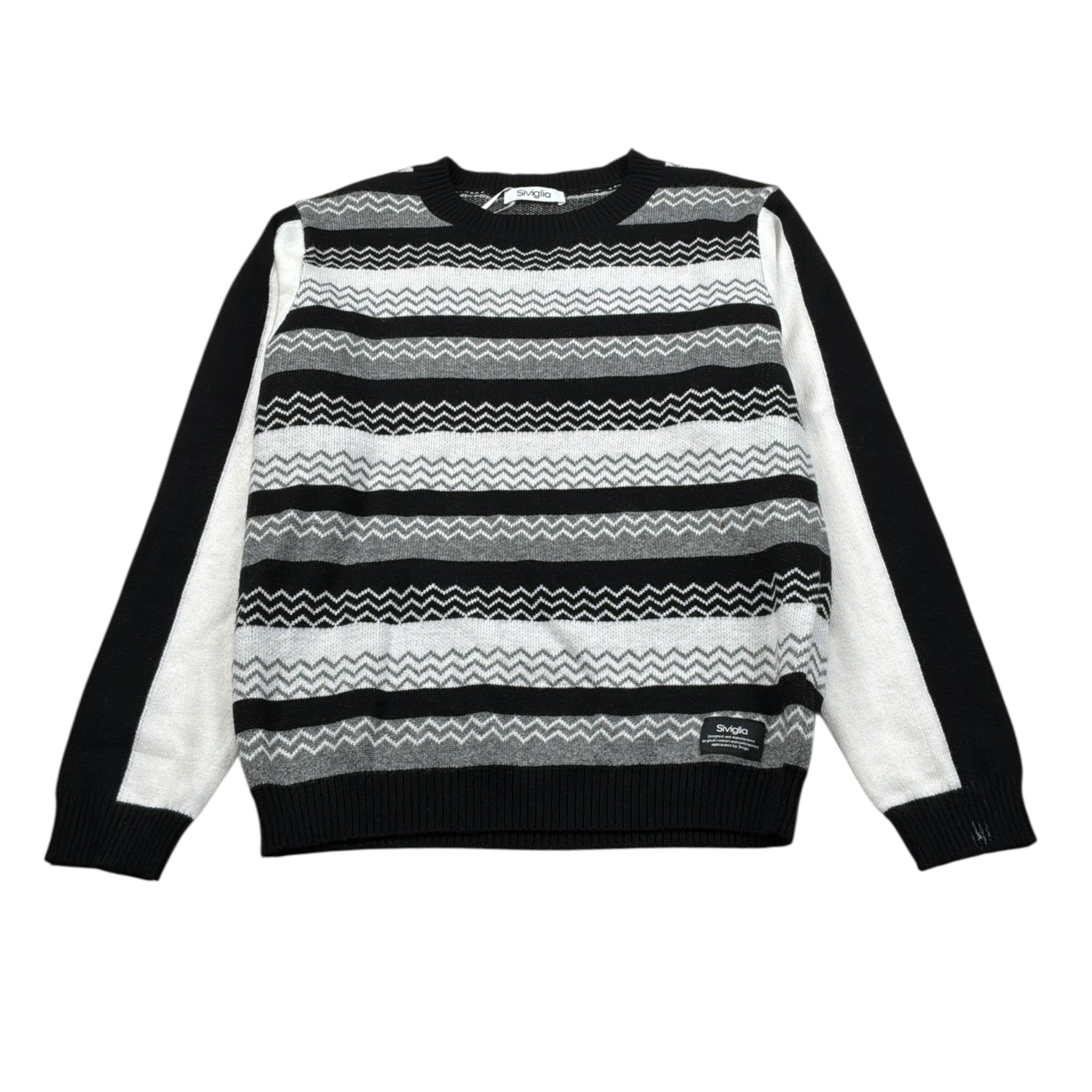 Siviglia Maglia Girocollo Tricolore Multicolor per Bambino SVJSW00562 MULTICOLOR SIVIGLIA 