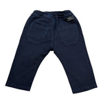 Siviglia Pantalone tinta unita con Elastico In Vita Blu per Neonato SVNPT00545 BLU SIVIGLIA 