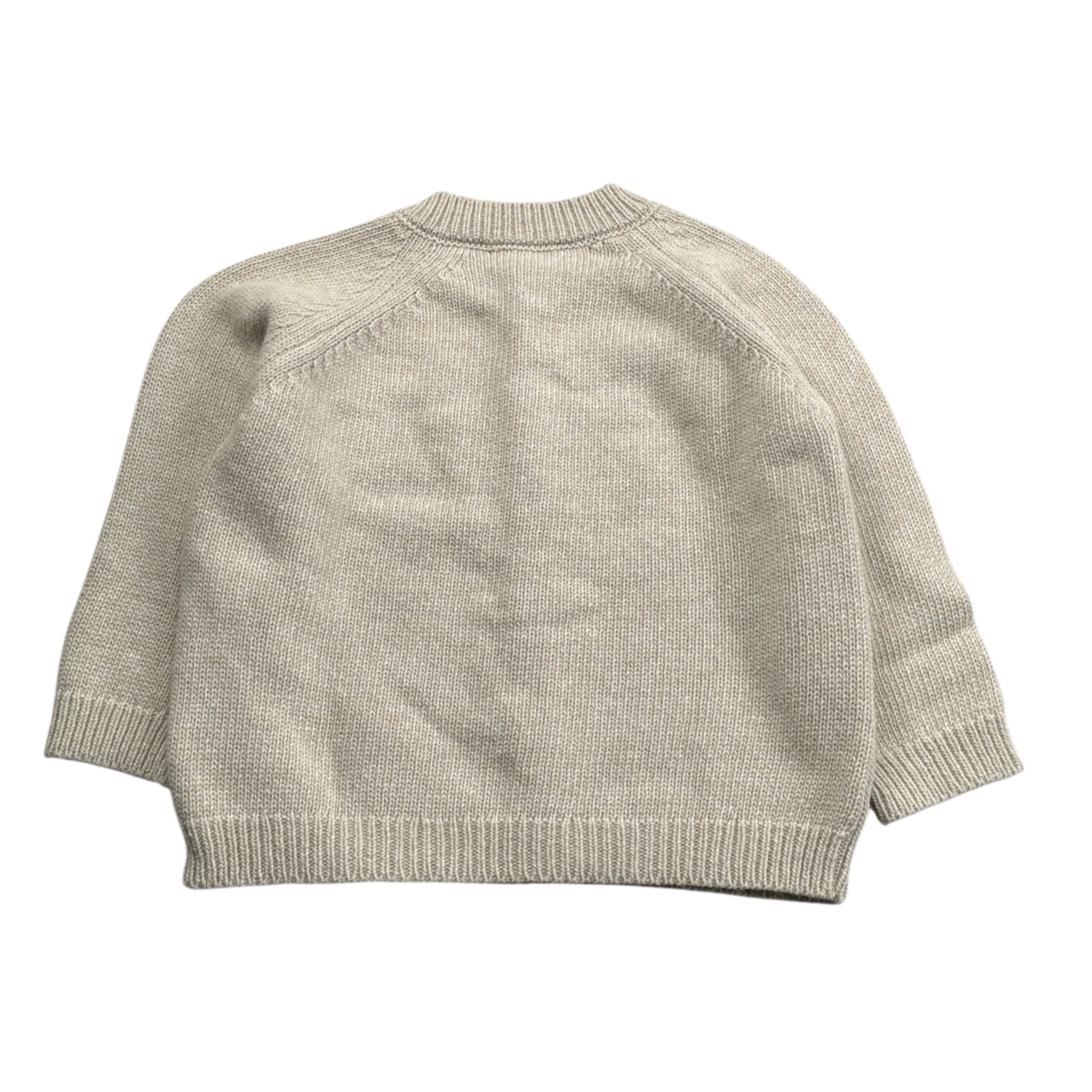 Snug Cardigan tinta unita con Bottoni Beige per Neonato 930AR5W003140 BEIGE SNUG 