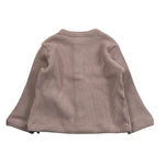 Snug Cardigan tinta unita con Bottoni Beige per Neonato 930AR5W074G20 BEIGE SNUG 