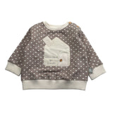 Snug Felpa tinta unita con Stampa E Pois Fango per Neonato 930AY5W083G22 FANGO SNUG 