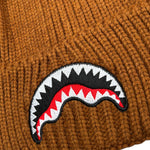 Sprayground Cappello tinta unita con Logo Cammello per Bambino SP15011BROWN CAMMELLO SPRAYGROUND 