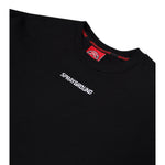 Sprayground Felpa tinta unita con Stampa Nero per Bambino SPY1358G NERO SPRAYGROUND 