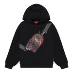 Sprayground Felpa tinta unita con Cappuccio Nero per Bambino SPY1360GBLK NERO SPRAYGROUND 