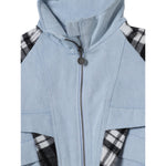 Stella Mccartney Giubbino tinta unita In Denim Azzurro per Bambino TX2C27 AZZURRO STELLA McCARTNEY 