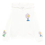 Stella Mccartney Felpa con Zip E Cappuccio tinta unita Bianco per Bambina TX4A40X BIANCO STELLA McCARTNEY 