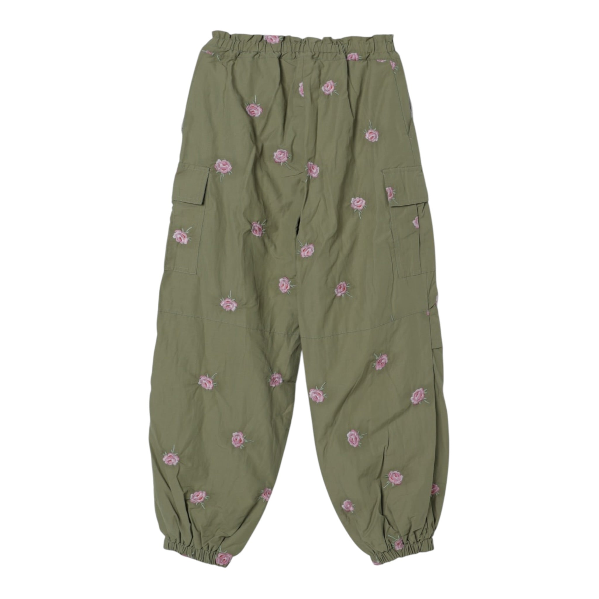 Stella Mccartney Pantalone tinta unita con Elastico In Vita Verde per Bambina TX6D20X VERDE STELLA McCARTNEY 