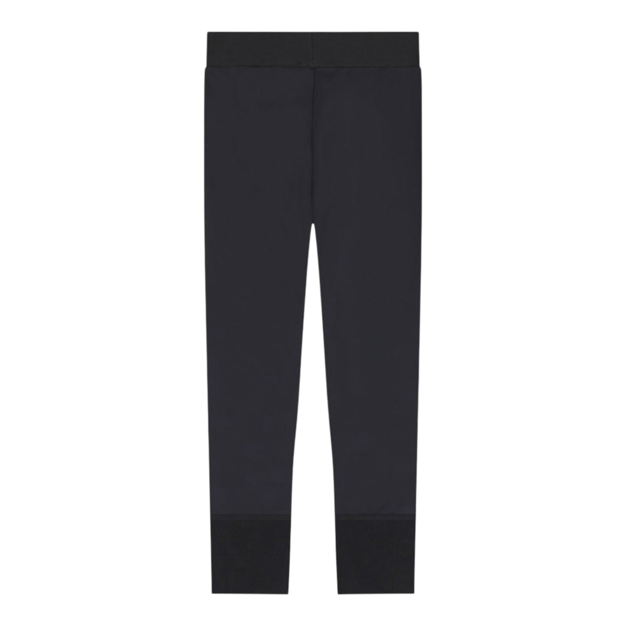 Stella Mccartney Leggins tinta unita con Logo Nero per Bambina TX6E40 NERO STELLA McCARTNEY 