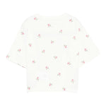 Stella Mccartney T-Shirt Girocollo tinta unita con Stampe Bianco per Bambina TX8C61XX BIANCO STELLA McCARTNEY 