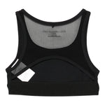 Stella Mccartney Top Giromanica tinta unita con Stampa Nero per Bambina TX8D32 NERO STELLA McCARTNEY 