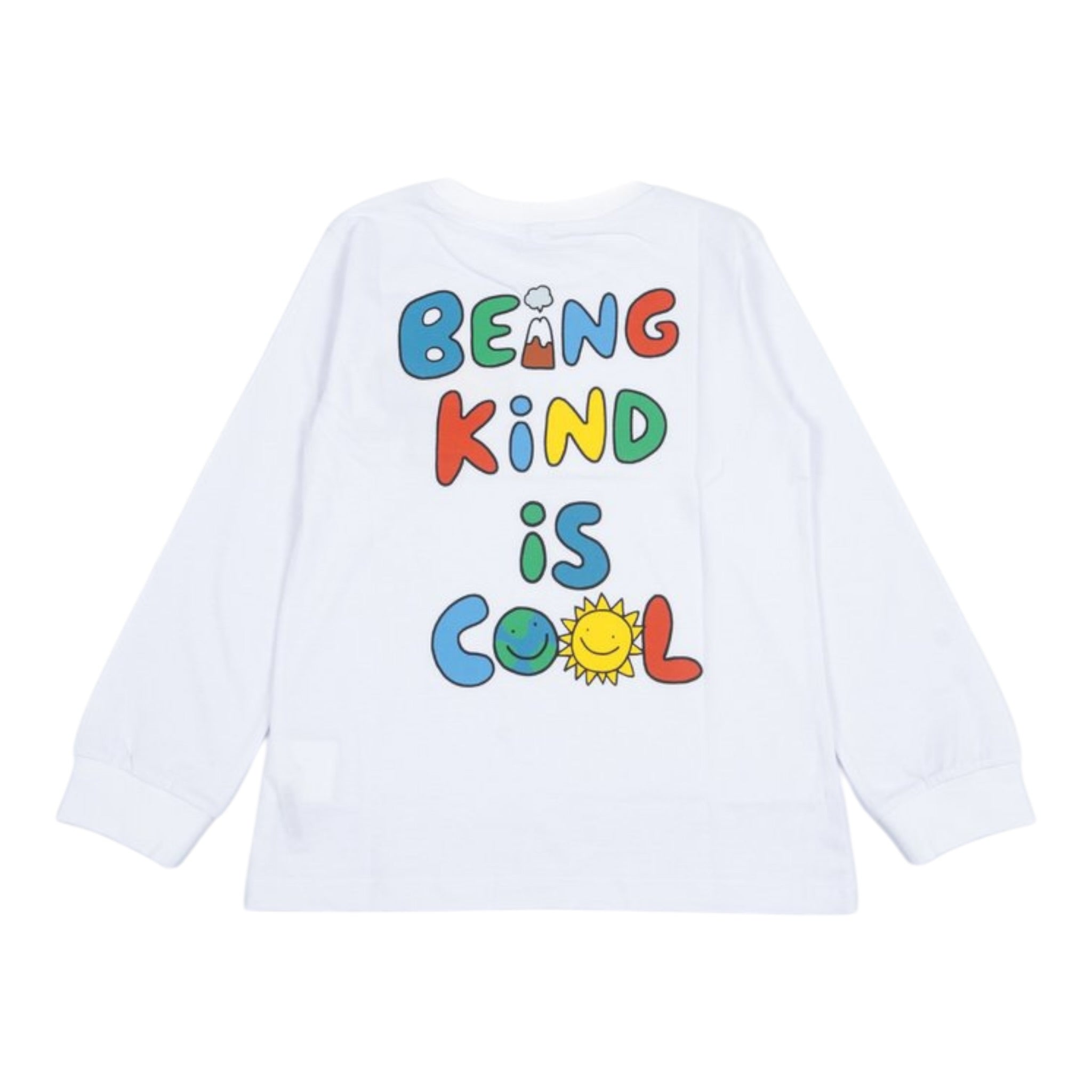Stella Mccartney Shirt Girocollo tinta unita con Stampa Bianco per Bambino TX8P30 BIANCO STELLA McCARTNEY 