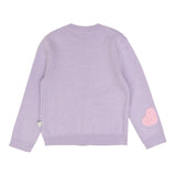 Stella Mccartney Cardigan tinta unita con Ricami Lilla per Neonata TX9000 LILLA STELLA McCARTNEY 