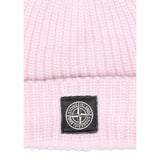 Stone Island Cappello tinta unita con Logo Rosa per Bambino K2S16N100003 ROSA STONE ISLAND 