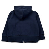 Sun68 Felpa con Zip E Cappuccio tinta unita Blu per Neonato F45302 BLU SUN68 