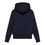 Sun68 Felpa con Zip E Cappuccio tinta unita Blu per Bambino F45302X BLU SUN68 