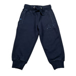 Sun68 Pantalone Tuta Tinta Uita con Logo Blu per Neonato F45352N BLU SUN68 