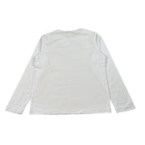 Sun68 Shirt Girocollo tinta unita con Logo Bianco per Neonato T45305N BIANCO SUN68 