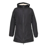 Suns Giubbino tinta unita con Cappuccio Nero per Bambina GBS5351D NERO SUNS 