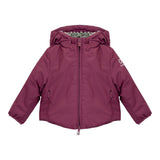 Suns Giubbino tinta unita con Cappuccio Fuxia per Neonata GBS5354DB FUXIA SUNS 