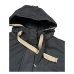 Suns Giubbino tinta unita con Cappuccio Nero per Bambino GBS6304D NERO SUNS 