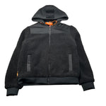 Suns Giubbino Teddy tinta unita con Cappuccio Nero per Bambino GBS6306U NERO SUNS 
