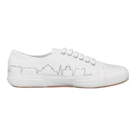 Superga Sneakers tinta unita con Lacci Bianco per Bambino 2750 BIANCO SUPERGA 