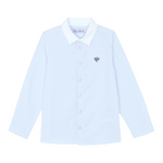 Tartine Et Chocolat Camicia Manica Lunga Fantasia A Righe Azzurro per Neonato CB12011N AZZURRO TARTINE ET CHOCOLAT 