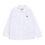 Tartine Et Chocolat Camicia Manica Lunga con Logo Bianco per Bambino CB12021 BIANCO TARTINE ET CHOCOLAT 