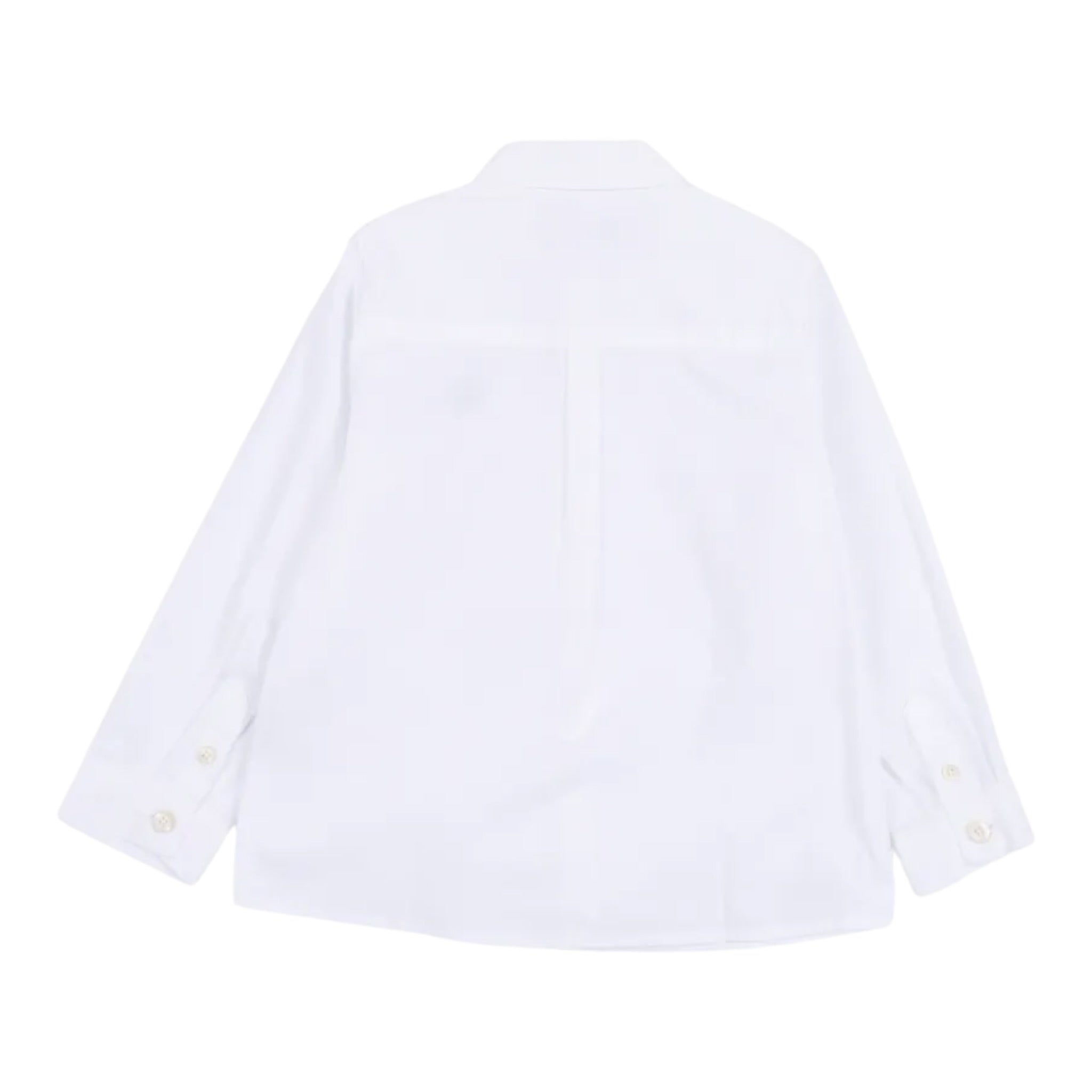 Tartine Et Chocolat Camicia Manica Lunga con Logo Bianco per Neonato CB12021N BIANCO TARTINE ET CHOCOLAT 