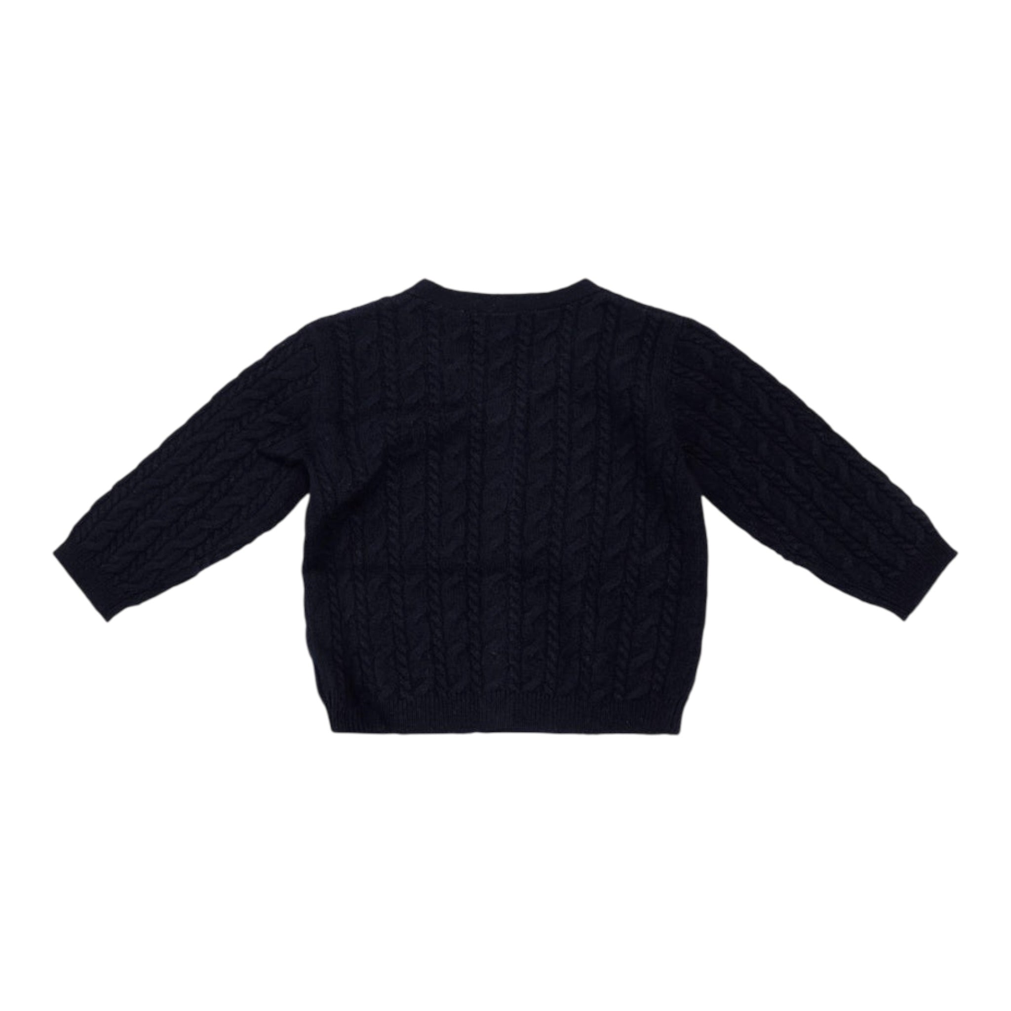 Tartine Et Chocolat Cardigan tinta unita Blu per Neonato CB18001N BLU TARTINE ET CHOCOLAT 
