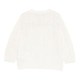 Tartine Et Chocolat Cardigan tinta unita Panna per Neonato CB18001N PANNA TARTINE ET CHOCOLAT 